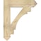Ekena Millwork Merced Arts & Crafts Rough Sawn Bracket, Douglas Fir, 6"W x 30"D x 36"H BKT06X30X36MRC03RDF - alternate 4